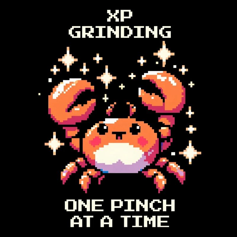 Grinding XP : Ciseaux par ciseaux | Crabe, Plage