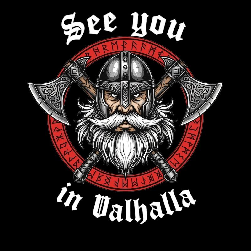 Logo des haches vikings Valhalla