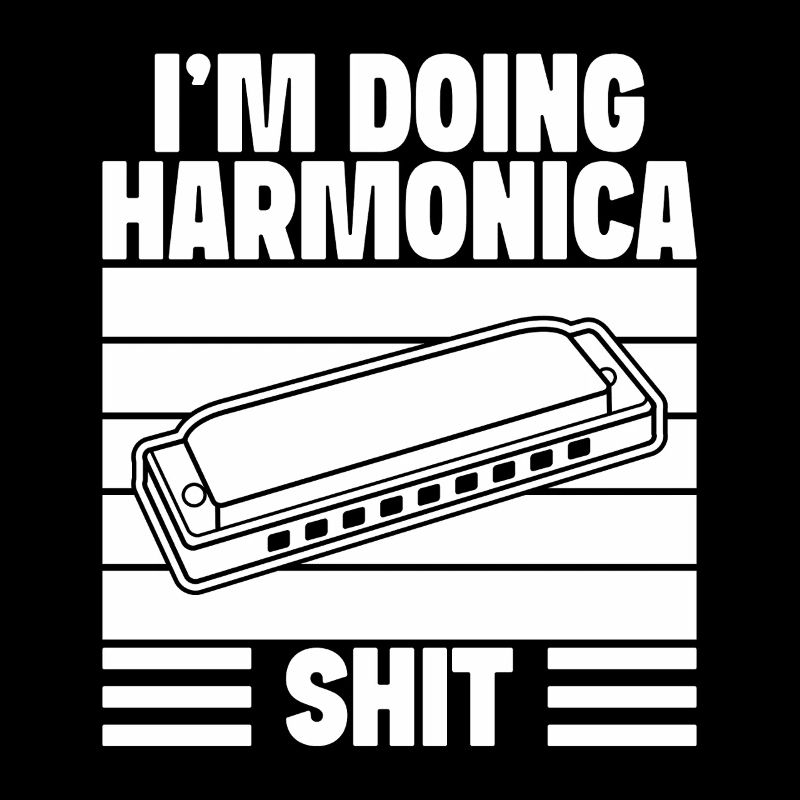 musicien d’harmonica faisant de la merde harmonica