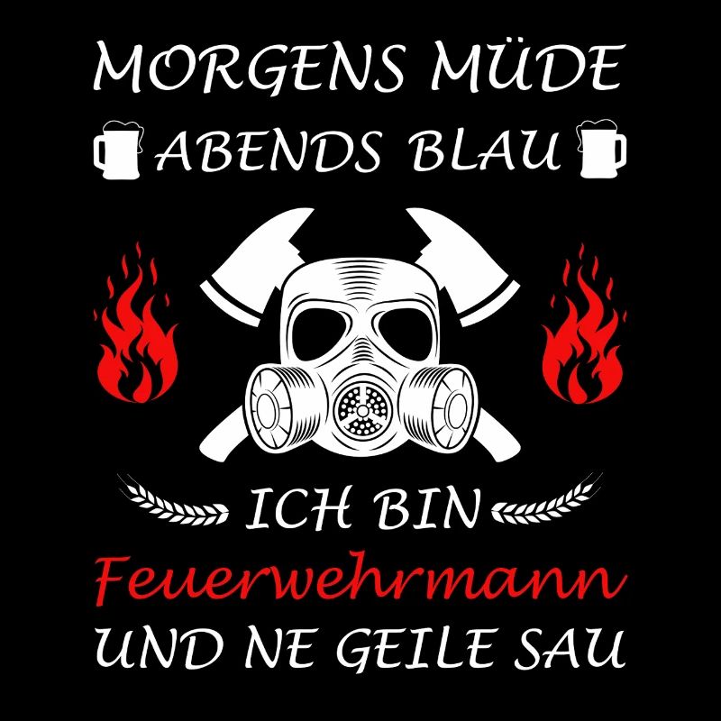 Firefighter Fire Brigade Comrade Ffw Funny