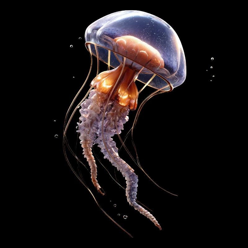 Méduse Méduse de feu Méduse Méduse mignonne