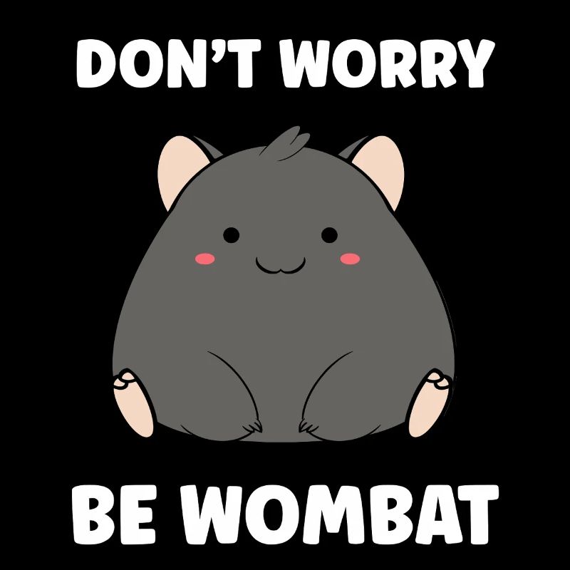 Wombat Peaceful Pattern Joy