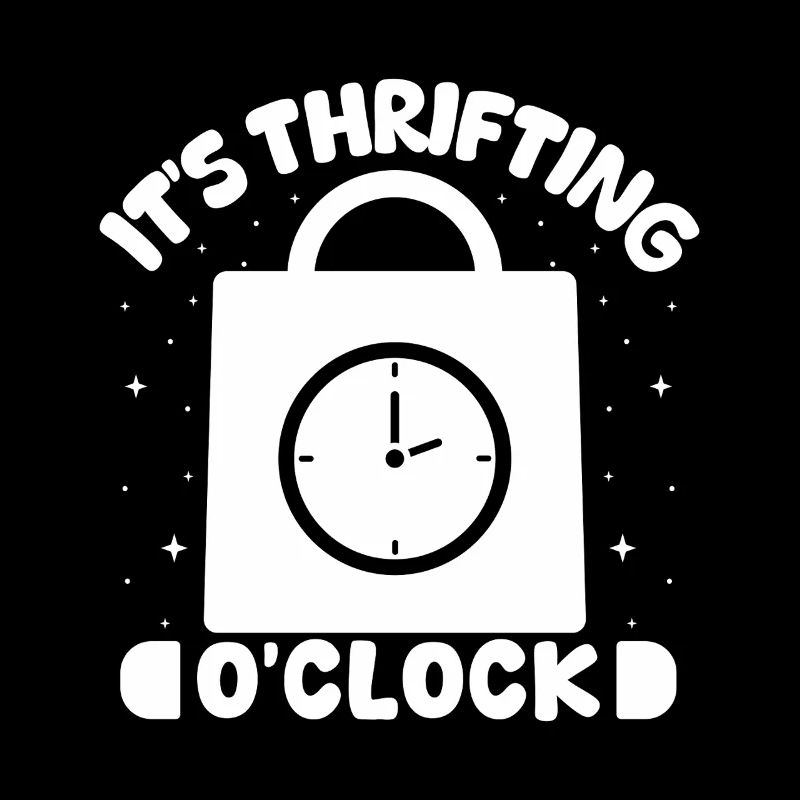 Thrift Shop It´s Thrifting O´Clock Love Thrifting