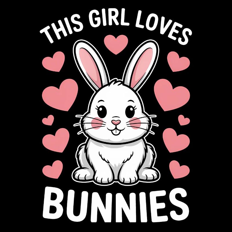 Bunny Saying Girl Rabbit Fun Bunny Gift