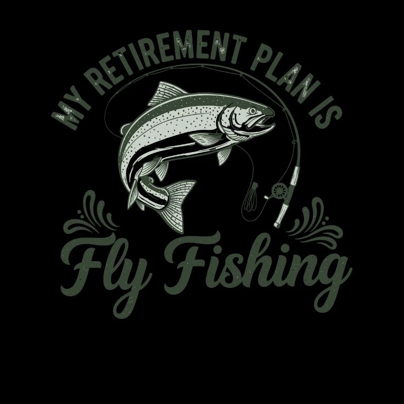 Ruhestandsplan Fliegenfischen