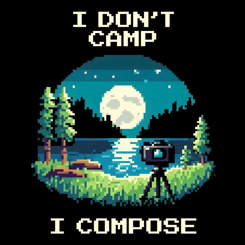 Je ne campe pas, je compose | Composition