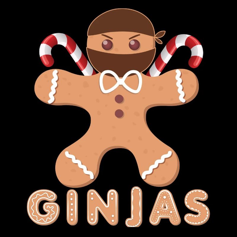 Maskierter Gingerbread mit Zuckerguss
