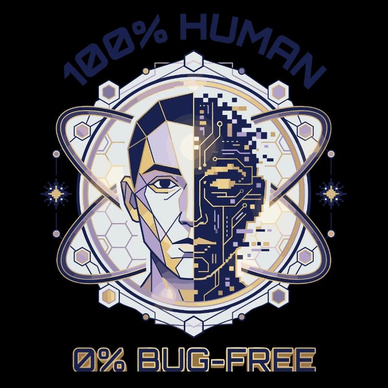 Menschlicher Glitch Code