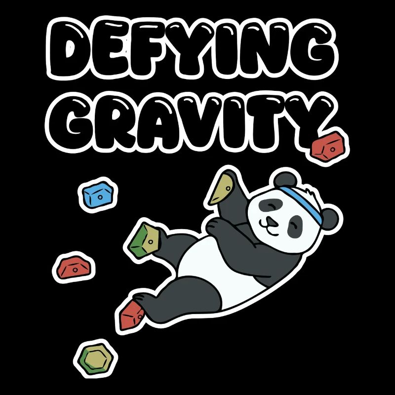 Grimpe de panda chill | Bloc de Résistance à la Gravité