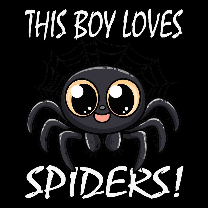 This Boy Loves Spiders