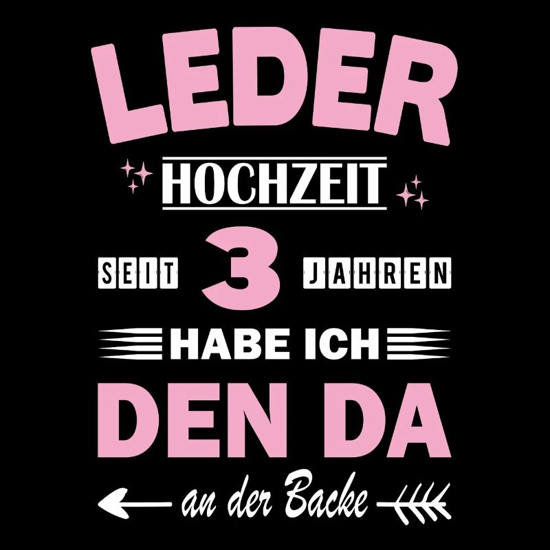 3. Hochzeitstag Ehefrau Jahrestag Ehe Geschenk