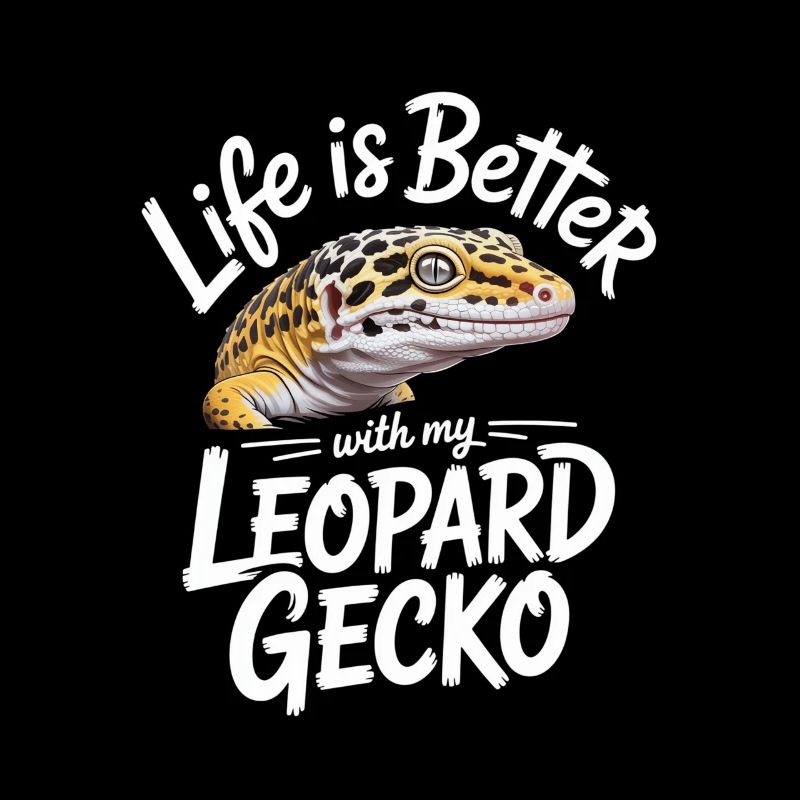 Das Leben ist besser mit Leopardgecko