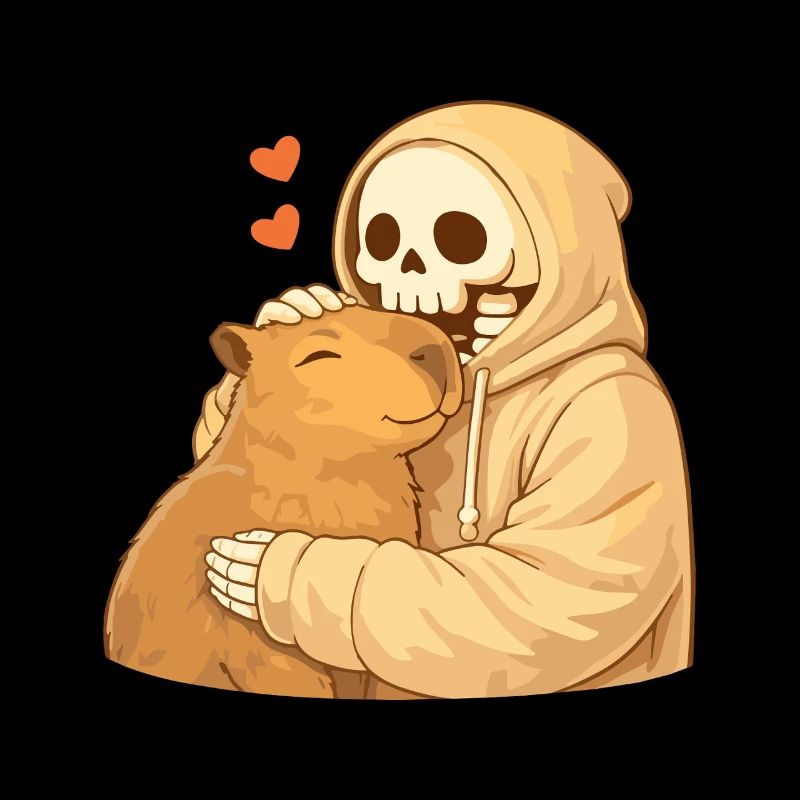 Squelette Douillet avec Capybara – Sécurité