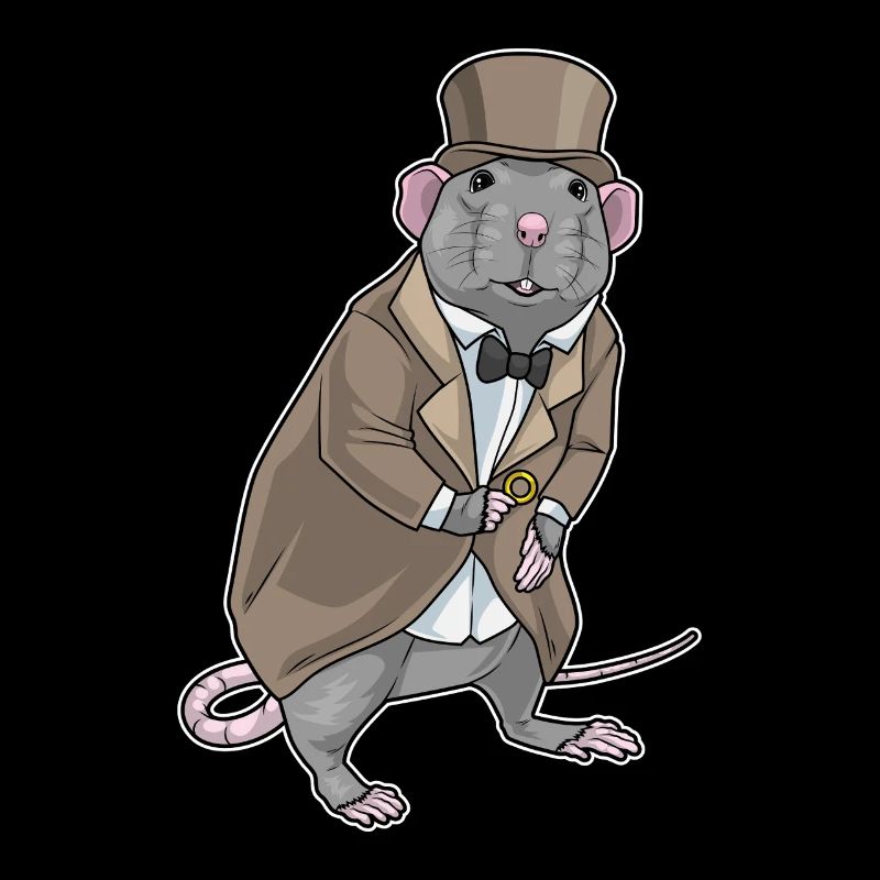 Rat Groom Wedding Ring