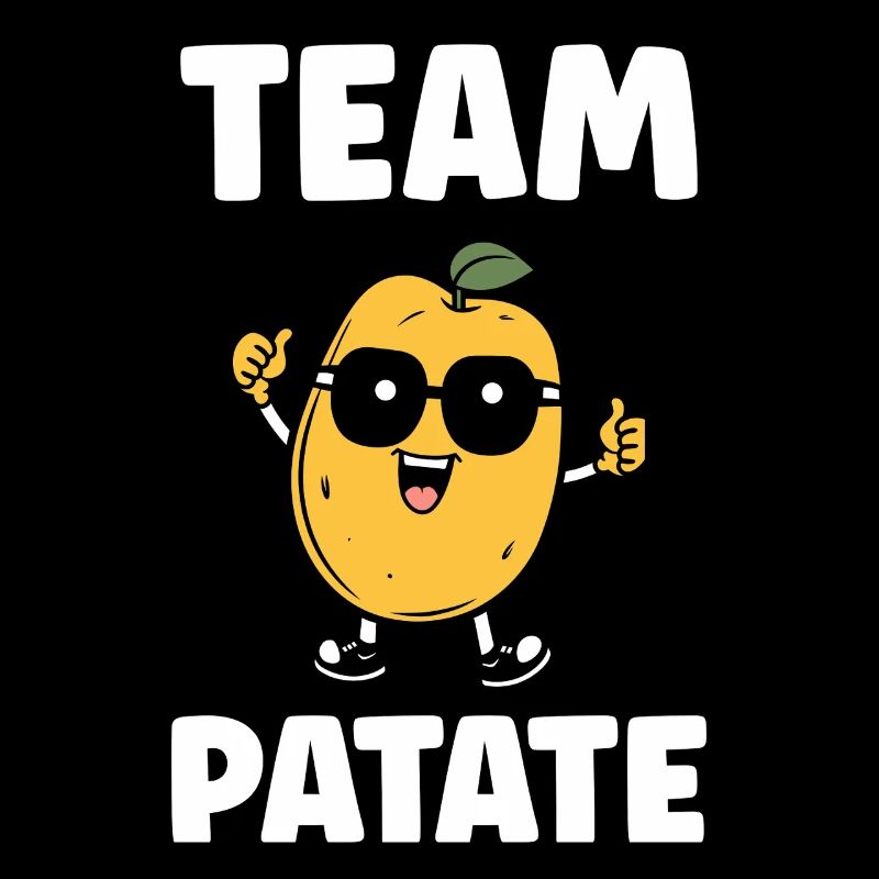 Team Potato Smiling Maskottchen