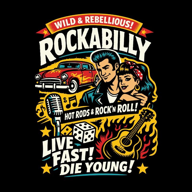 Rockabilly Vintage 50s Rock & Roll