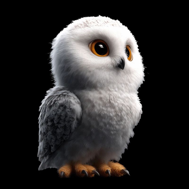 Schneeeule Weiße Eule Kauz Uhu Owl Schnee Eulen