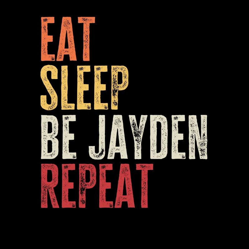 Eat Sleep Be Devon Repeat Retro Name