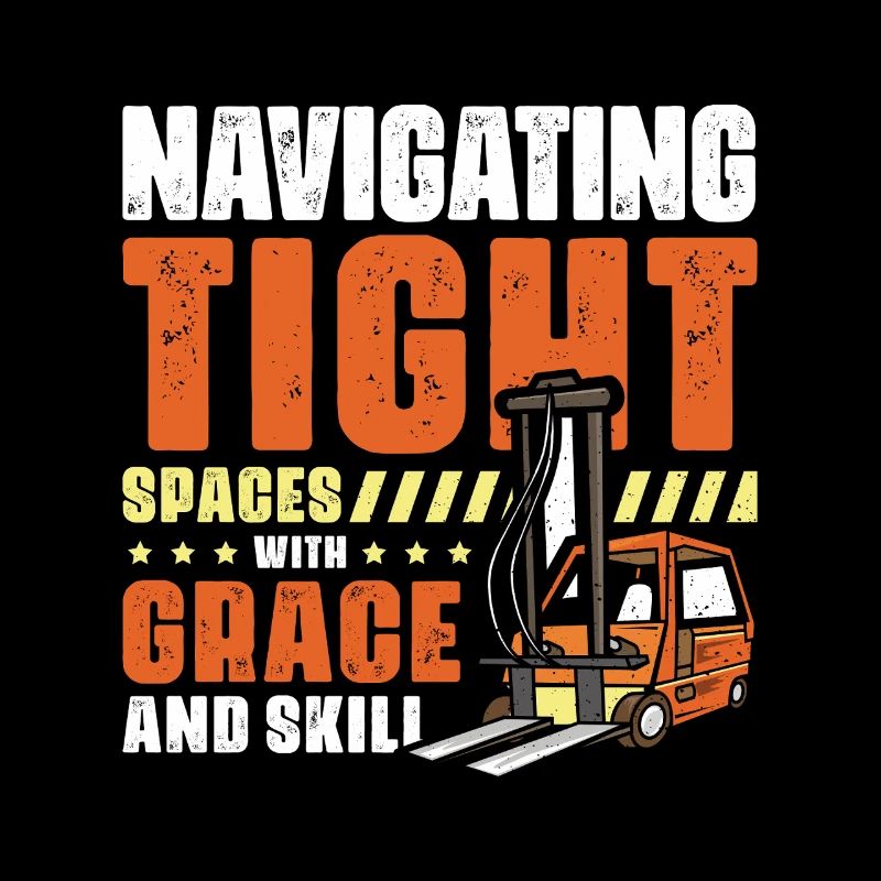 Staplerfahrer Englisch Spruch Stapler