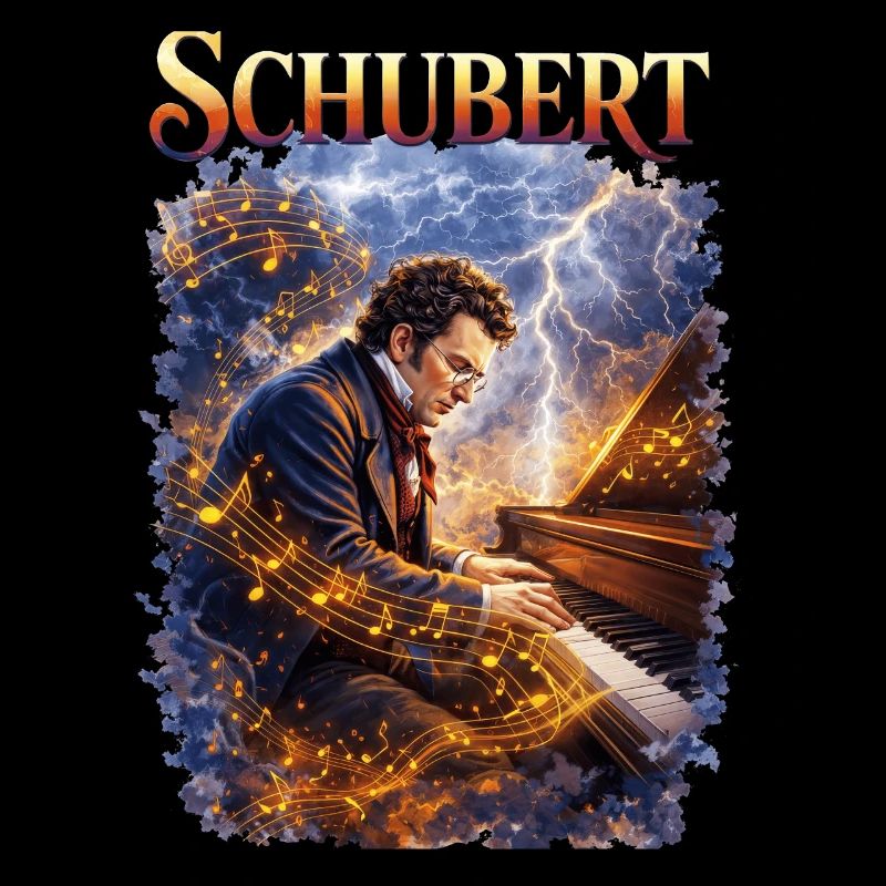 Tempête magique pour piano de Schubert