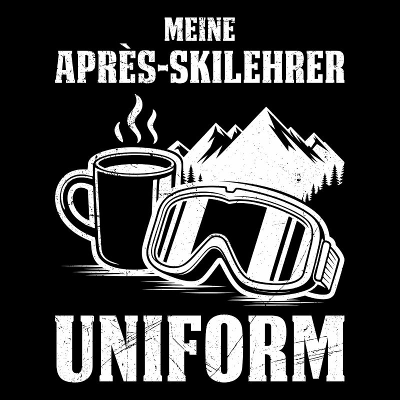 Skier MON UNIFORME D’INSTRUCTEUR APRÈS SKI DRÔLE