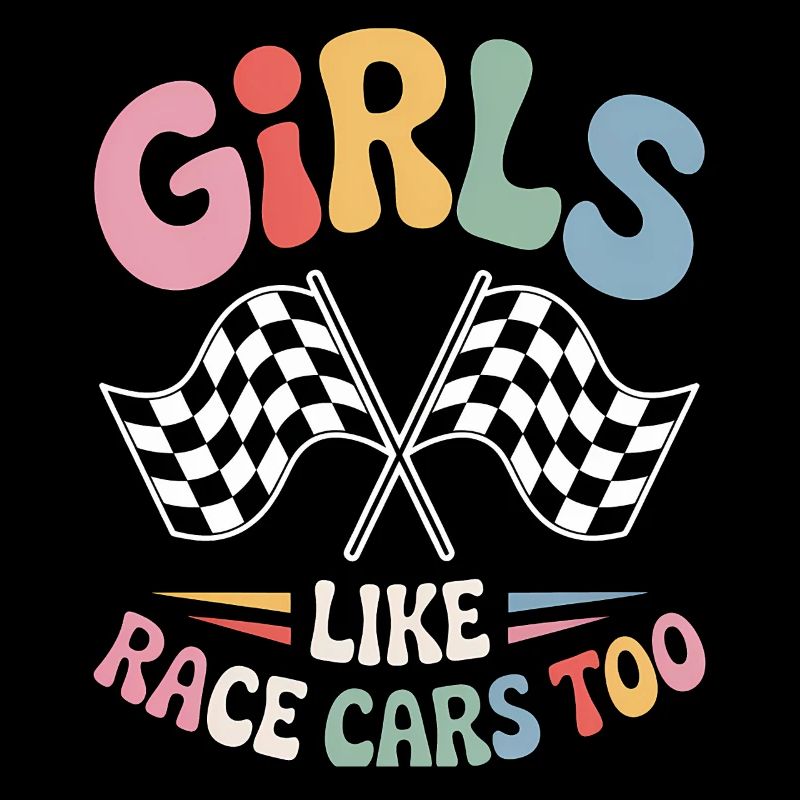 Cadeau de voitures de course de filles