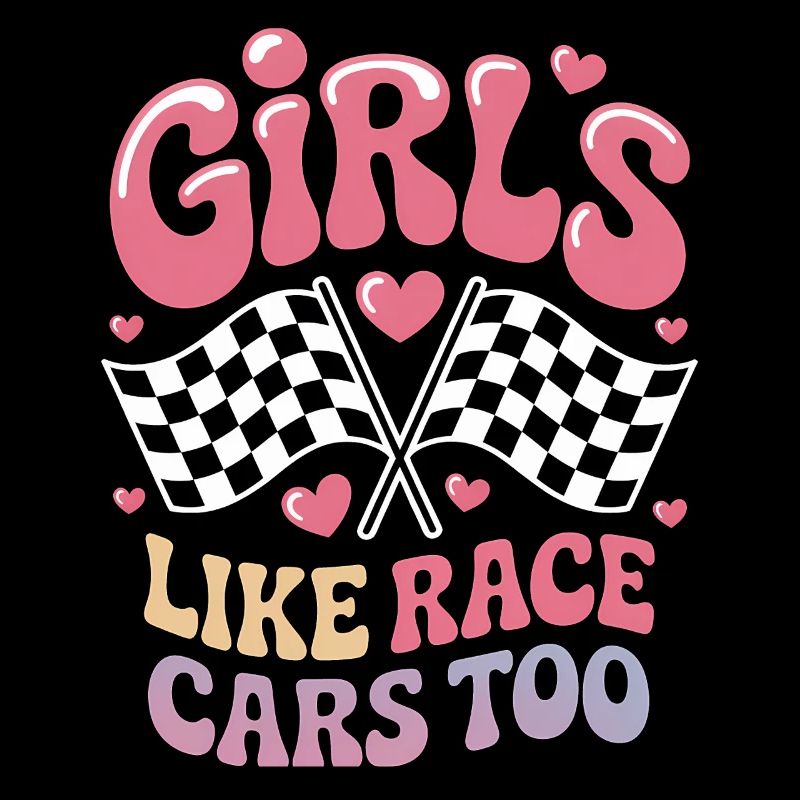 Cadeau de voitures de course de filles