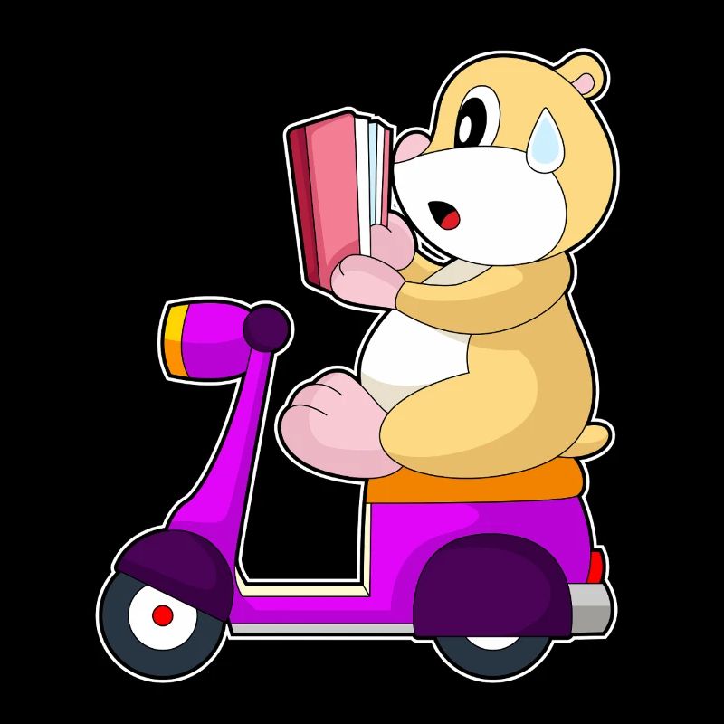 Trottinette de hamster