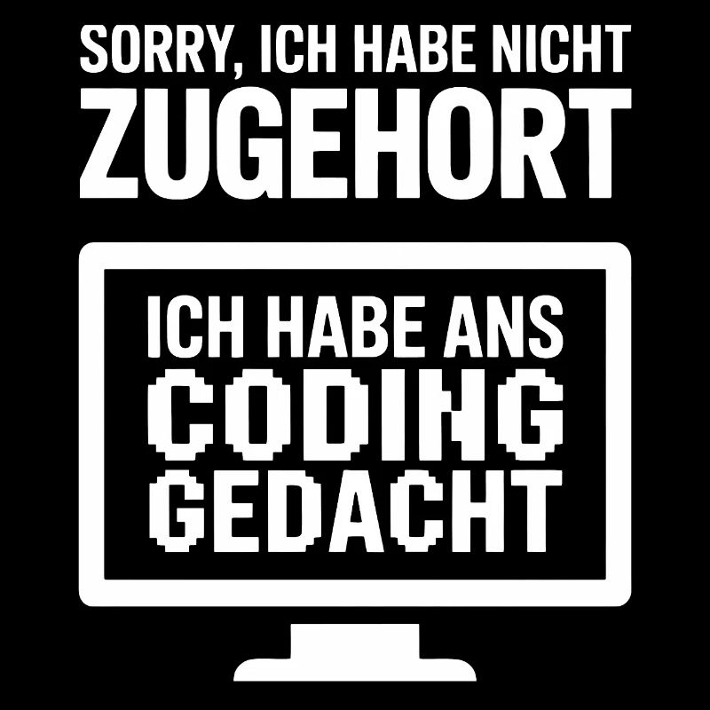Coding Gedanke Spruch