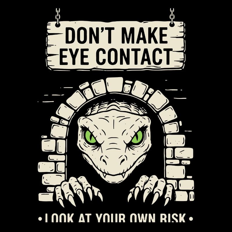 Bazyliszek Schau auf dein eigenes Risiko