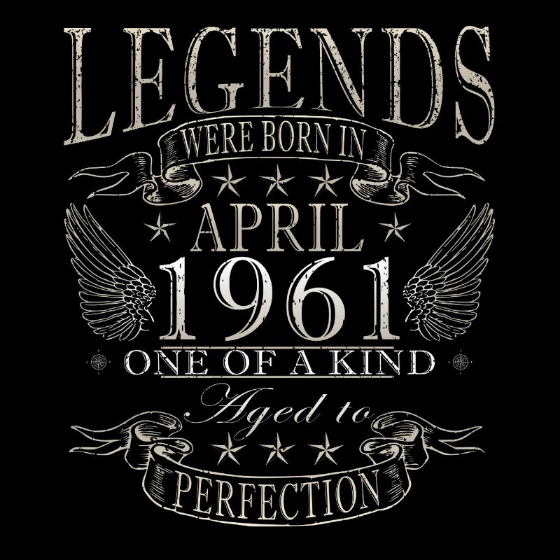 65. Geburtstag Geschenk Mann Oldtimer April 1961