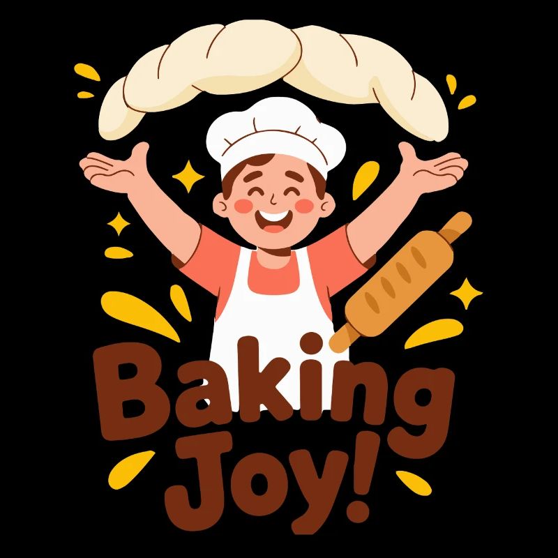 Baking Joy Cartoon Chef