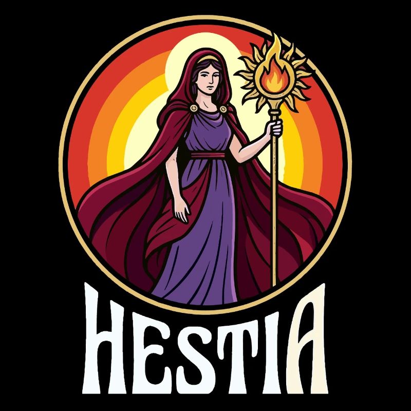 Hestia Fire Circle Goddess