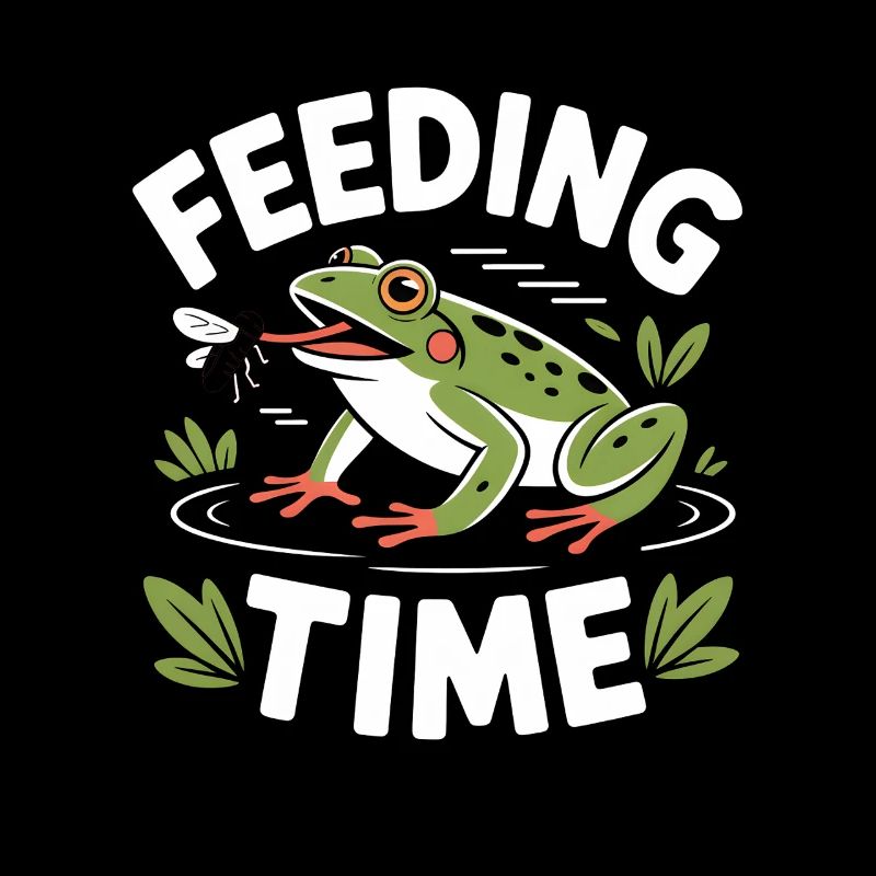 Feeding Time Frog Terraristics