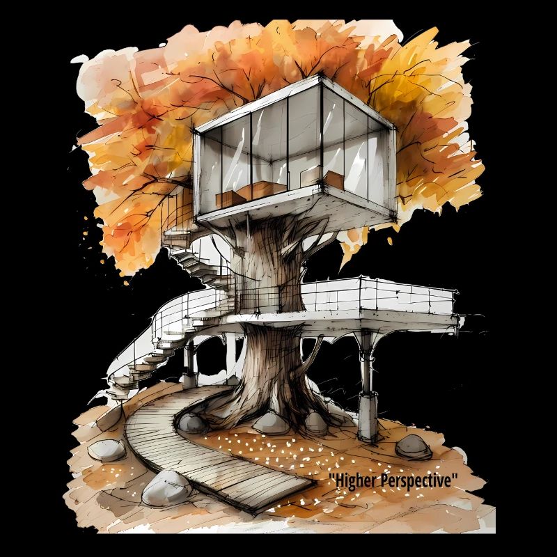 Autumn Treehouse Skydeck