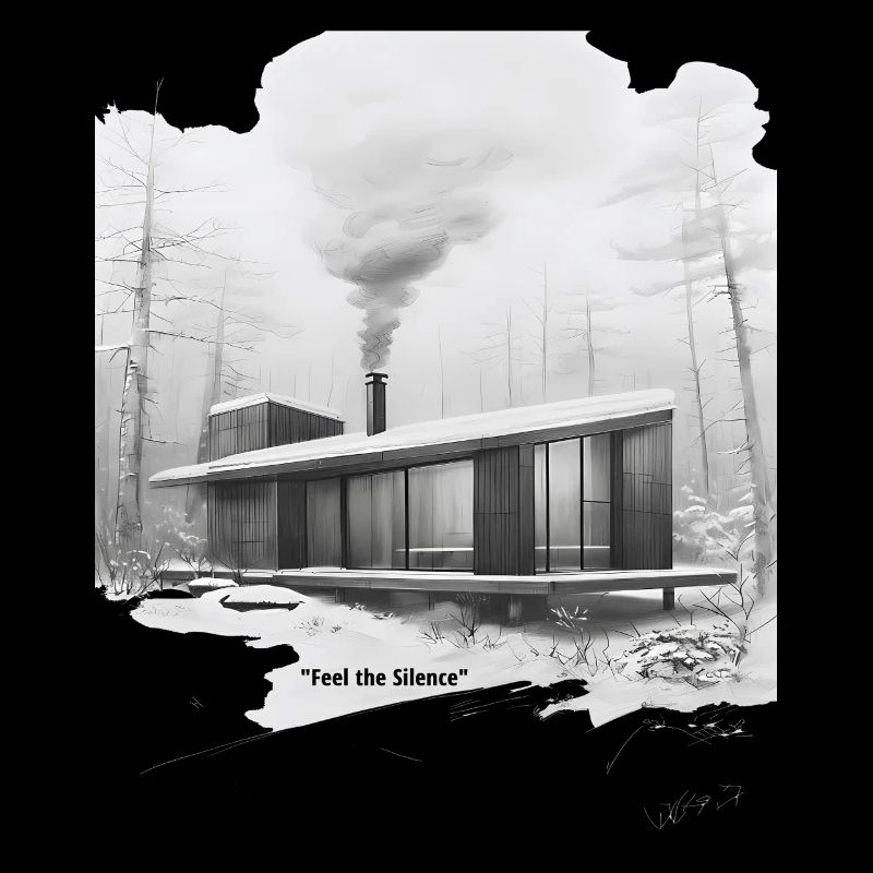 Cabine Moderne Silencieuse d’Hiver