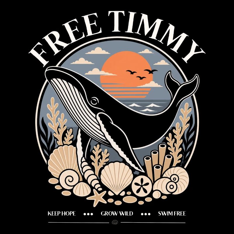 Humpback Whale Timmy Hope Statement Merch