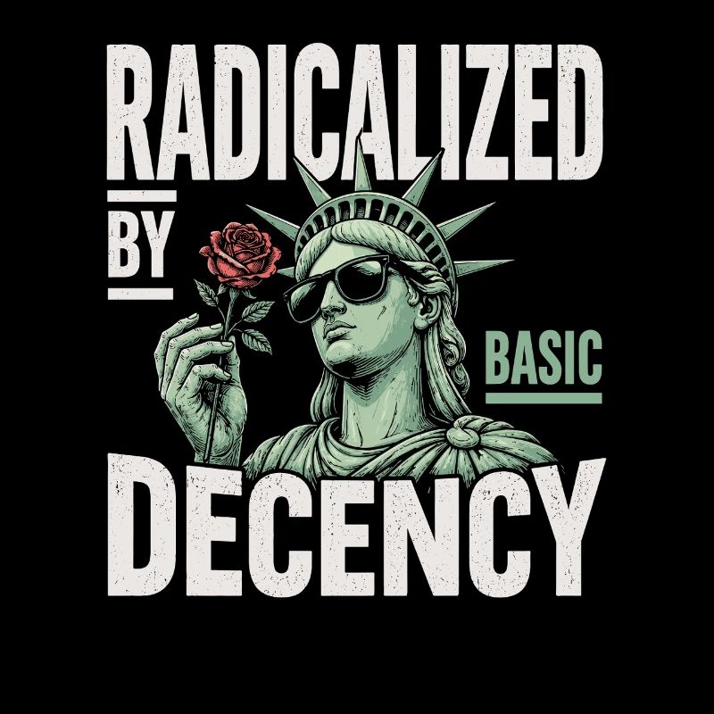 Radicalized by Decency Statue