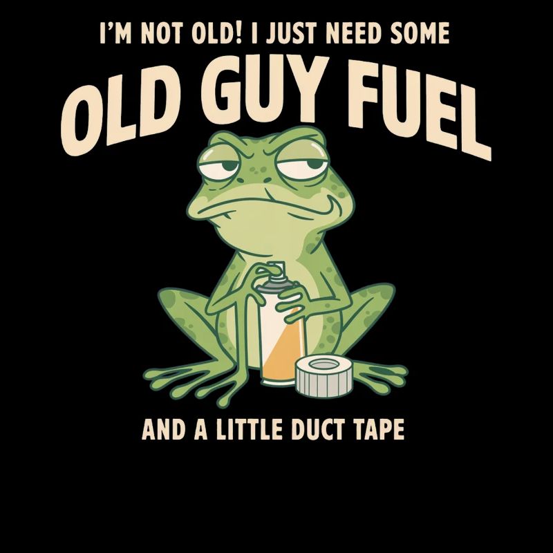 Old Guy Fuel Frog Tee