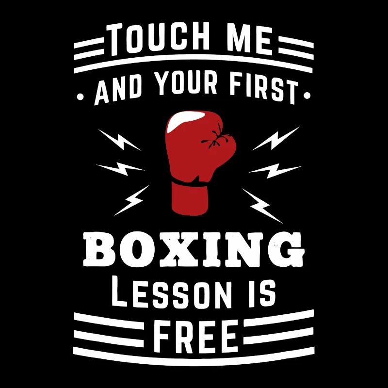 Touch Me Free Boxing Lesson Tee