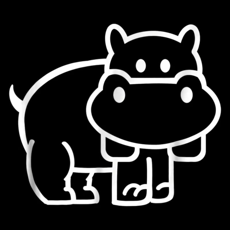 Hippo, Hippo Funny T-shirt Gift