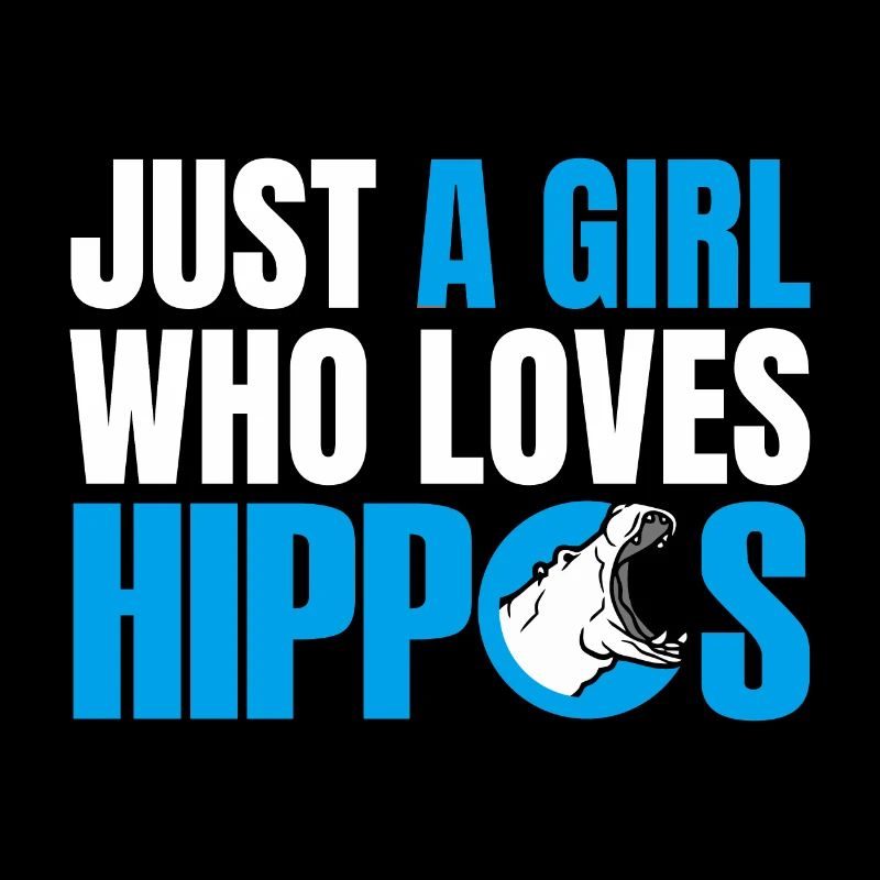 JUSTE UNE FILLE QUI AIME LES HIPPOPOTAMES