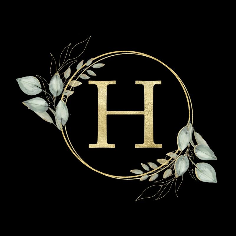 Customizable Monogram H