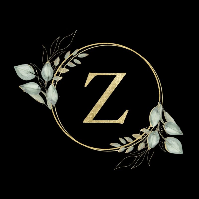 Personalisierbar Monogramm Z