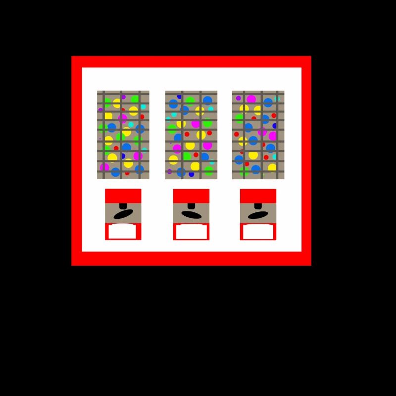 Machine à chewing-gum à l’ancienne