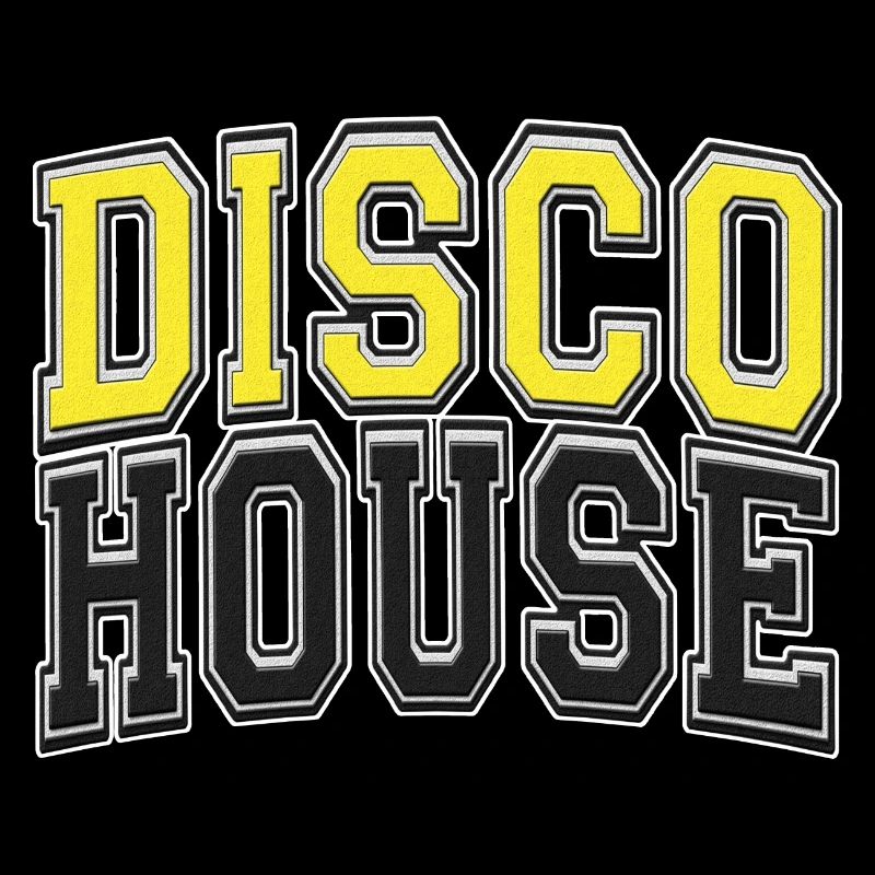 Disco House Varsity Style