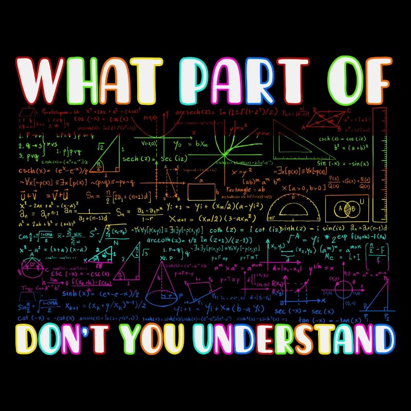 Quelle partie de ne comprenez-vous pas ? Fan de mathématiques