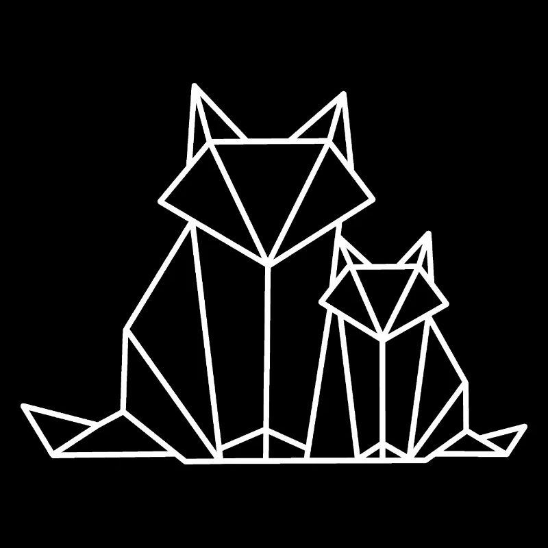 Fuchs Geometrisch Linie