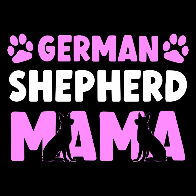 German Shepherd Mama Mother