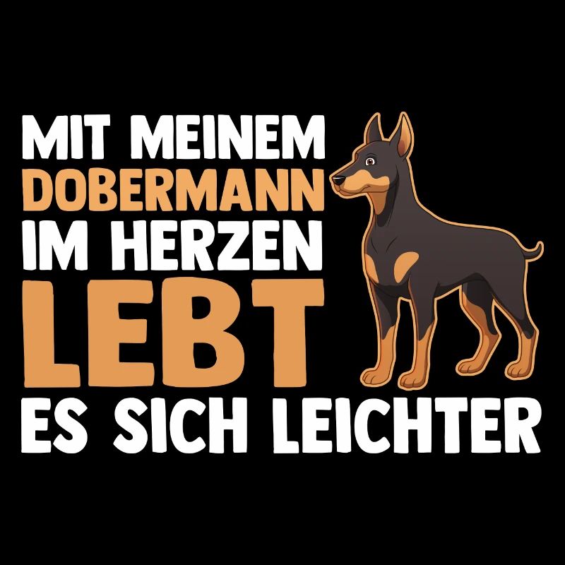 Hund Dobermann